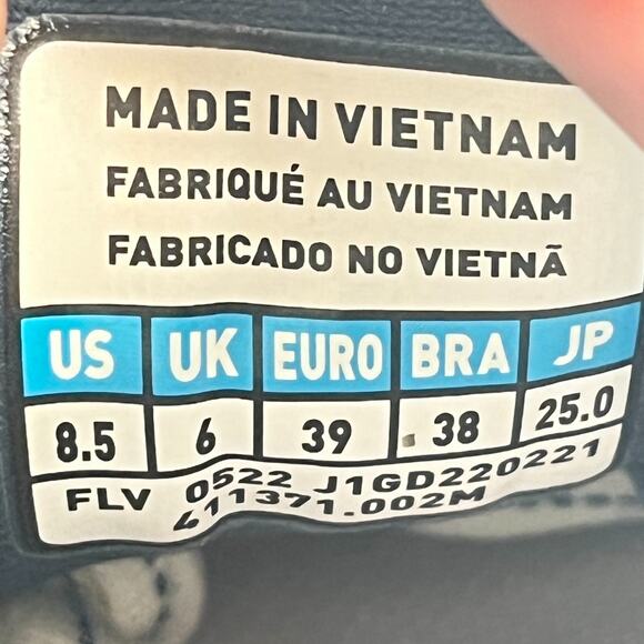 Mizuno Wave Sky 6 White Blue Lace Up Running Shoes J1GD220221 Women's Size 8.5 - Picture 11 of 12